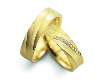 Trauringe Gelbgold von Fischer 06 01680/060